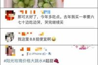 热搜!“高奢”水果身价大跳水:从数百元一斤跌到20元一串,网友说出大实话:感觉它更好吃……