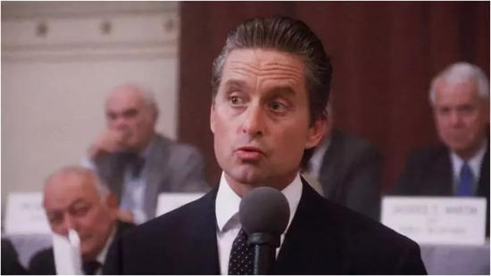 来源：网络，《华尔街》Gordon Gekko