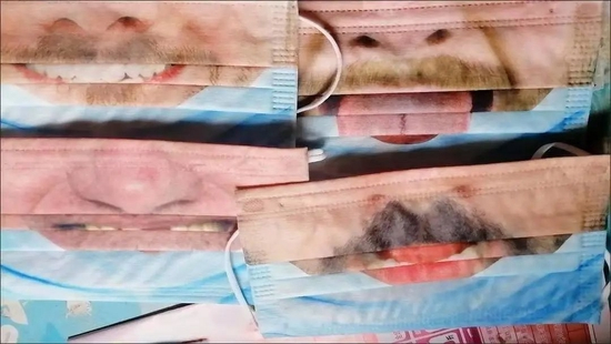 图片/奇奇购买的奇葩口罩 来源/奇奇供图