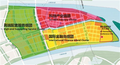 南沙国际金融岛规划图