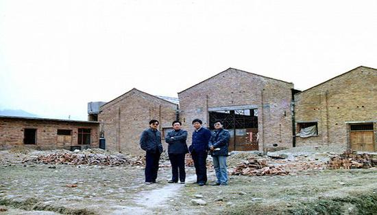 三一的四位创始人。图片来源：受访者提供