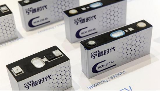 　·宁德时代生产的产品。