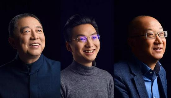 △“山歌达人”：胡葆森、顾嘉唯、冯仑