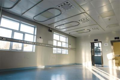 小汤山疗养院D区康复中心，被腾空的ICU病房。