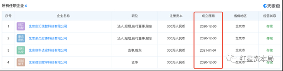 北京丽科达安科技有限公司等4家公司