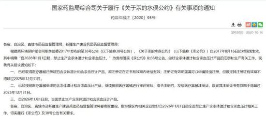 国家药监局网站截图。