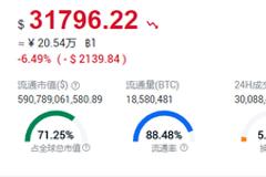 至暗时刻!比特币价格3小时内跌幅超过5000美元 为历史首次