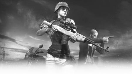 当下很火爆的“吃鸡”游戏。