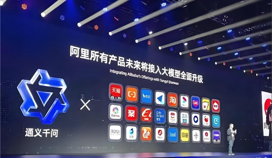 ▲据悉，阿里所有产品未来将接入大模型，图源网络