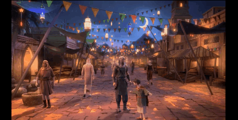 《苏丹的复仇》中，游戏的场景是按阿拉伯地区的场景精心设计的