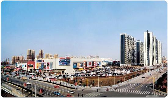 |&nbsp;宁波鄞州万达广场 外立面鸟瞰图