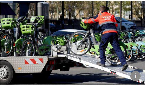 　　▲Smovengo财团负责对Vélib单车进行升级改造 图据《南华早报》