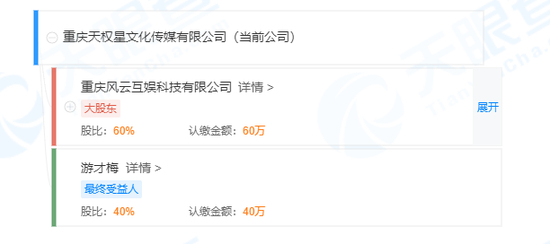　　股权结构图 / 天眼查