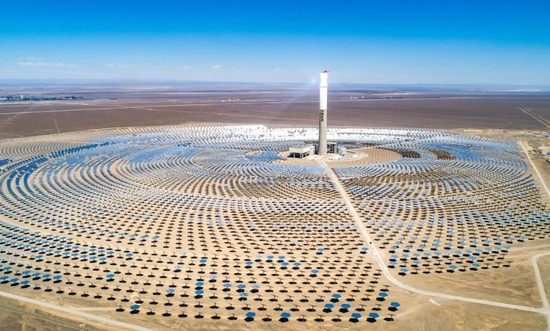 新疆哈密熔盐塔式50兆瓦光热发电项目