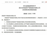 临时负责人转正！苗永生履新燕赵财险总经理，公司综合成本率持续高于100%