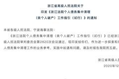 浙江正式探索个人破产制度！哪些人可以破产？答案清楚了