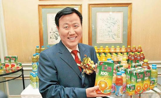 朱新礼与他的汇源果汁