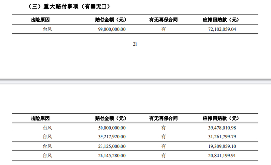 永诚财险2024年第三季度偿付能力报告