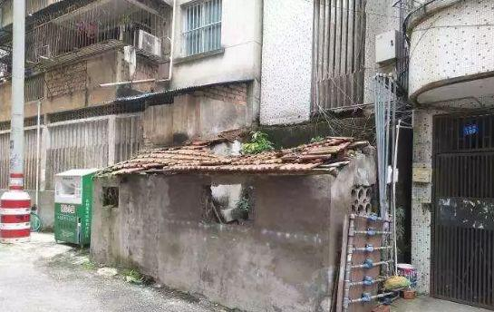 南国街南一里的破瓦房