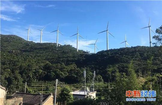 ▲风力发电 中新经纬 孙丹阳 摄