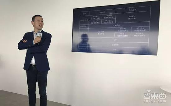 　李斌抵达试驾会现场。来源：车东西