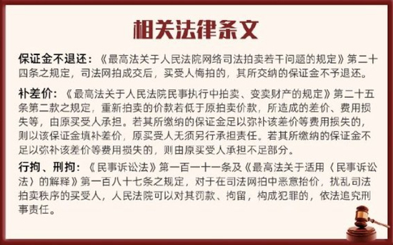 阿里拍卖官方贴出温馨警示 / 微博截图