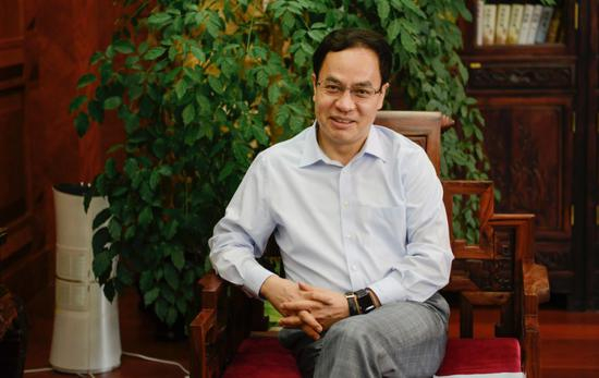 汉能董事局主席李河君。来源：视觉中国