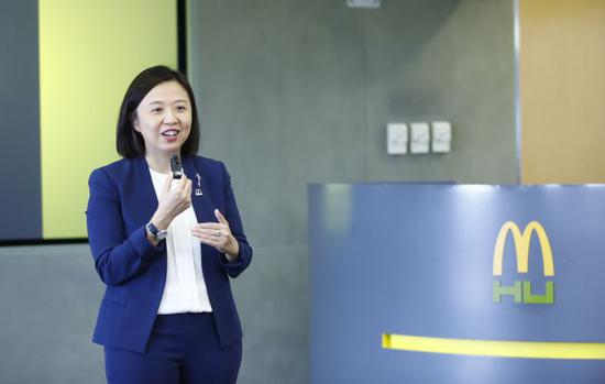 　▲张家茵 | 麦当劳中国首席执行官