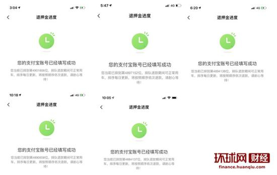 记者实测记录的不同日期排队人数变化。 受访者供图