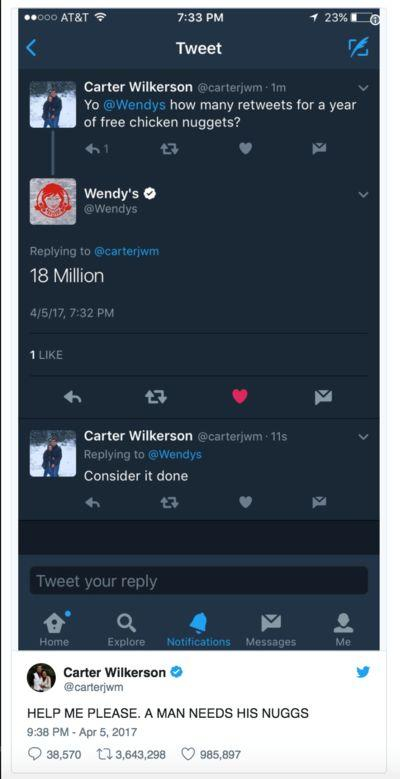 Screenshot from Twitter