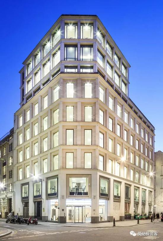 中国银行准备买入的60 Gresham Street大楼