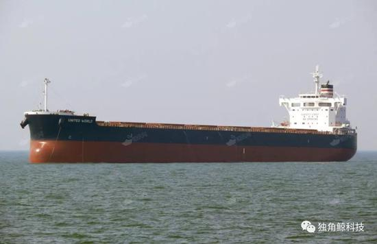 　▲美国大豆货船“飞马峰号”