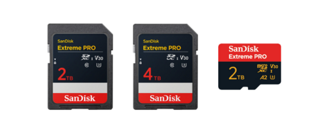 　　闪迪至尊超极速SDXC UHS-I 存储卡、闪迪至尊超极速SDUC UHS-I 存储卡及闪迪至尊超极速移动microSD UHS-I 存储卡