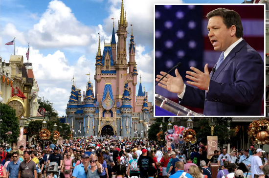  （佛州州长德桑蒂斯惩罚迪士尼）