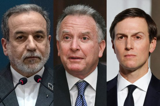 从左至右：阿拉格齐、威特科夫和库什纳