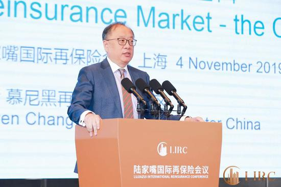 慕尼黑再保险集团大中华区总裁 常青