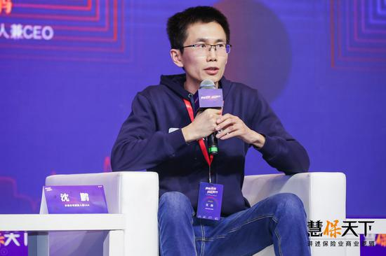 图为水滴公司创始人兼CEO 沈鹏