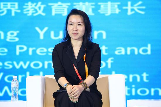 完美世界高级副总裁兼发言人、完美世界教育董事长王雨蕴