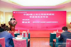 清华大学全球证券市场研究院发布《中国A股上市公司信用研究季度报告》