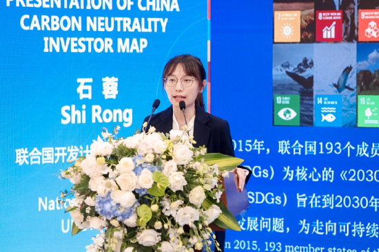 　UNDP驻华代表处经济学家石蓉