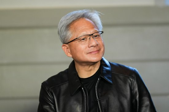 英伟达首席执行官黄仁勋本周在欧洲访问期间。