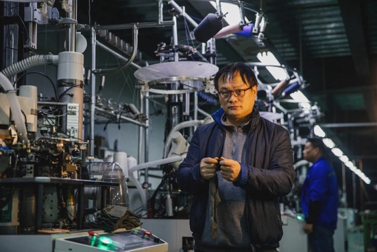 浙江海润精工有限公司董事长顾伯生（蔡小川 摄）