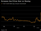欧洲天然气价格一度飙涨30% 中东战事持续扰乱市场