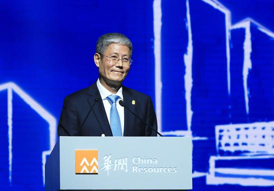 图为华润集团董事长傅育宁。（图片来源：华润集团）