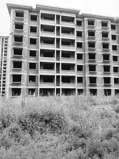 水润华府在建的7、8号楼