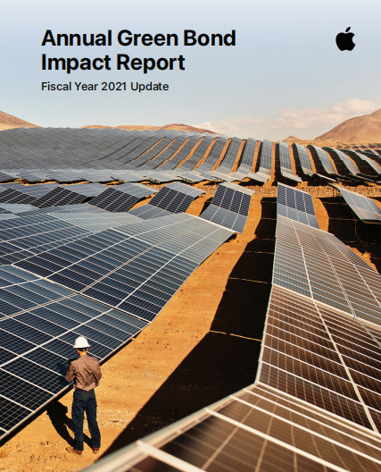 苹果2021年度绿色债券影响报告