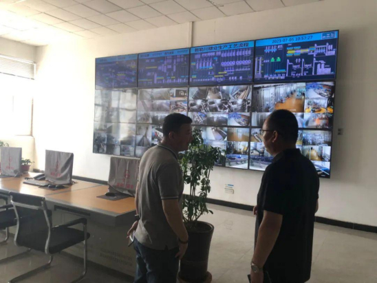 自动化生产监控室