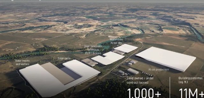 SpaceX 将建巨型卫星工厂