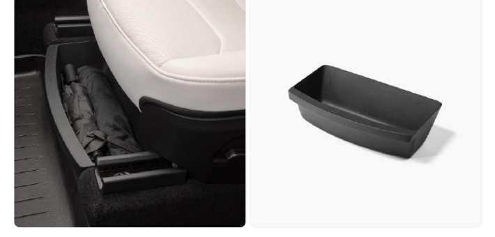特斯拉美国推出 Model Y 座椅下储物托盘
