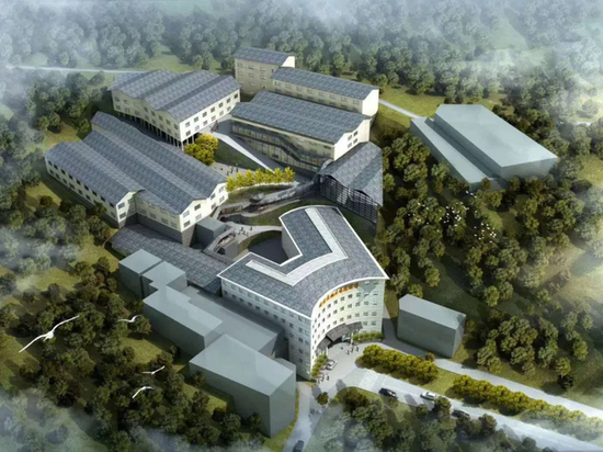 波波酱酒酒厂鸟瞰图